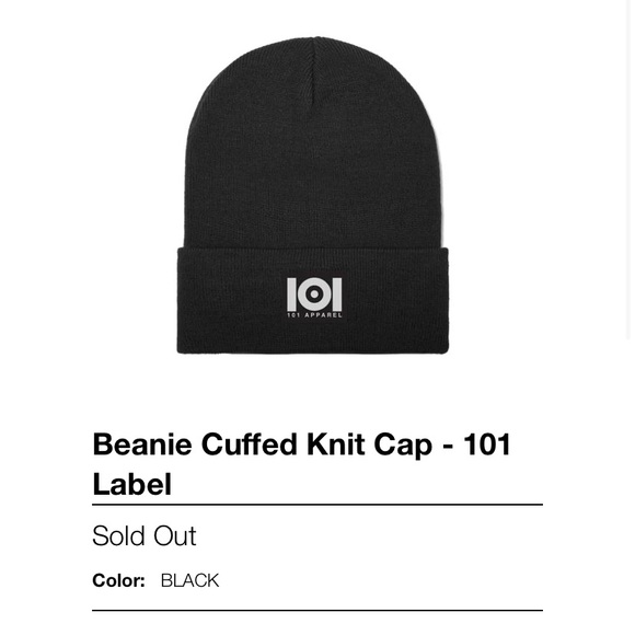 Beanie Cuffed Knit Cap - Picture 1 of 2